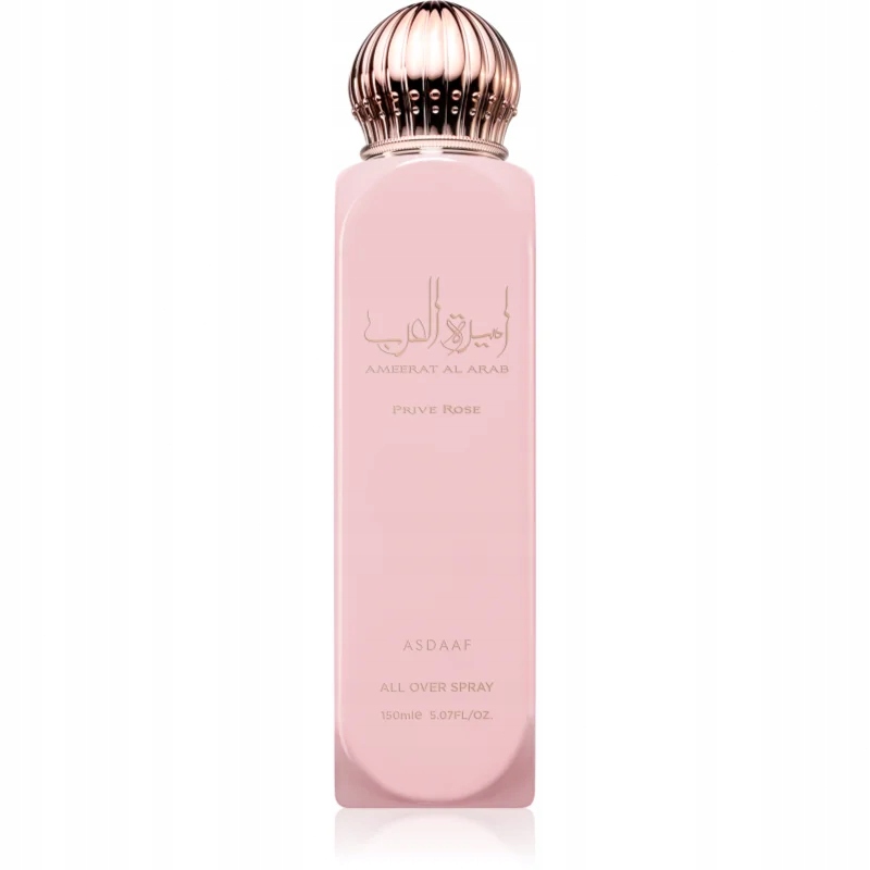 Asdaaf Ameerat Al Arab Prive Rose tělový sprej pro ženy 150 ml