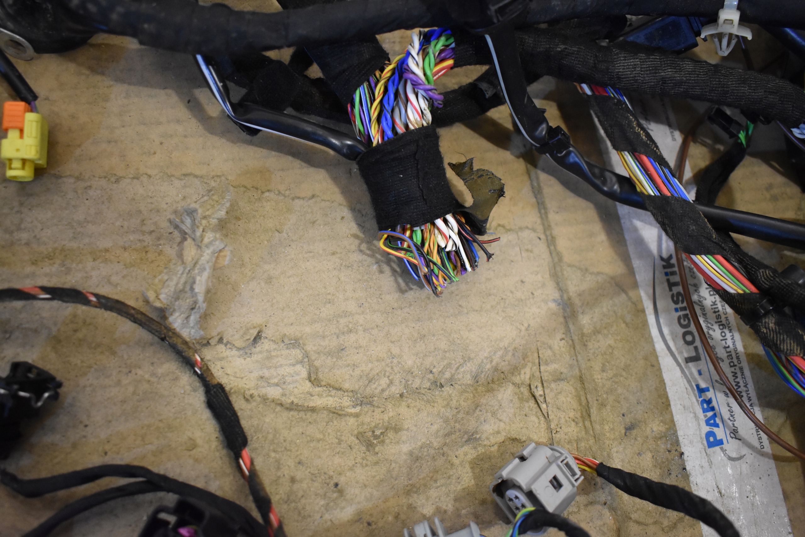 wiring electrical rear PORSCHE 991 COUPE 4S 3,8 14r. 1