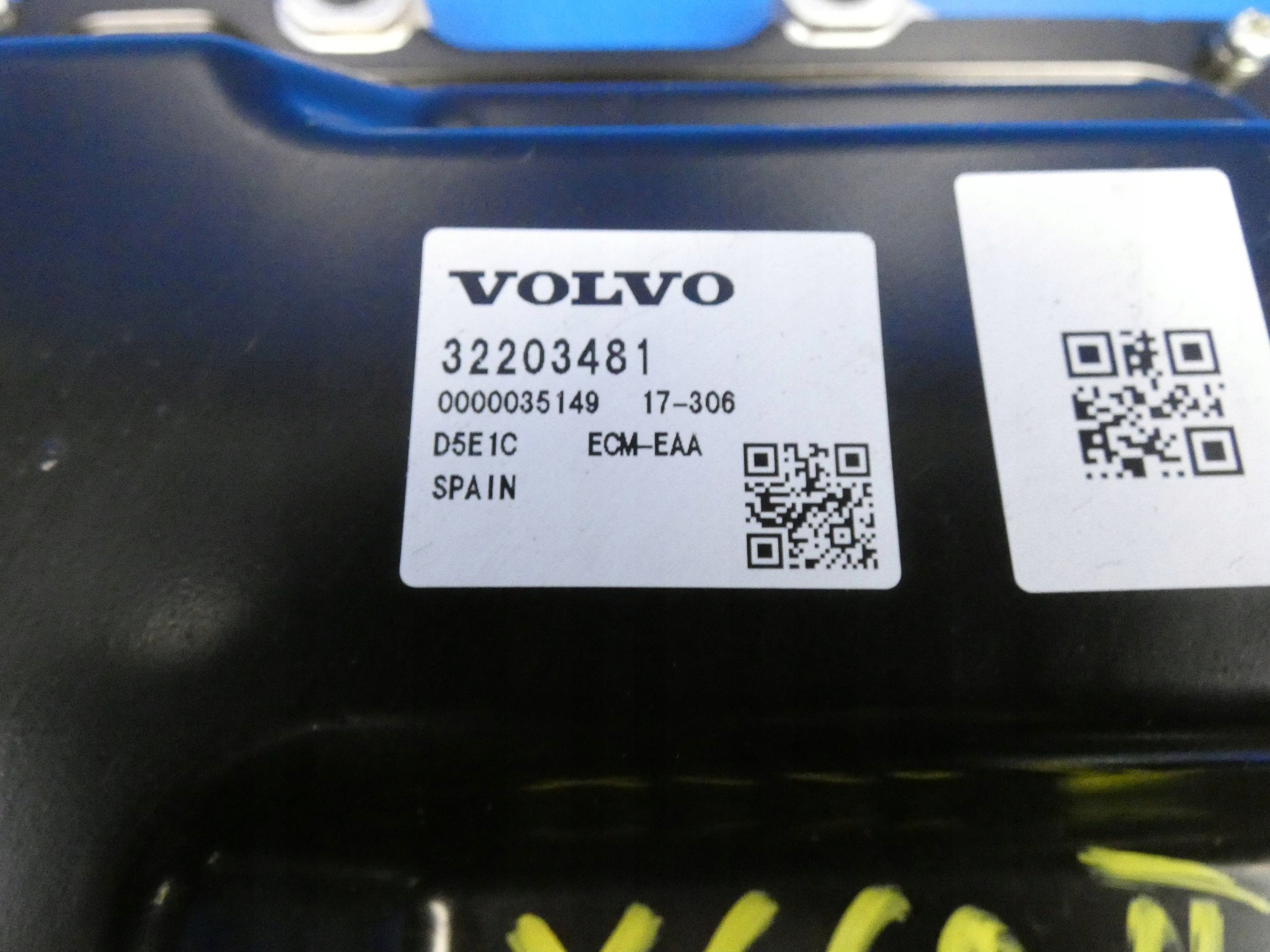 VOLVO XC60 II XC90 II V90 II S90 II 2.0 D4 computer control unit of the engine