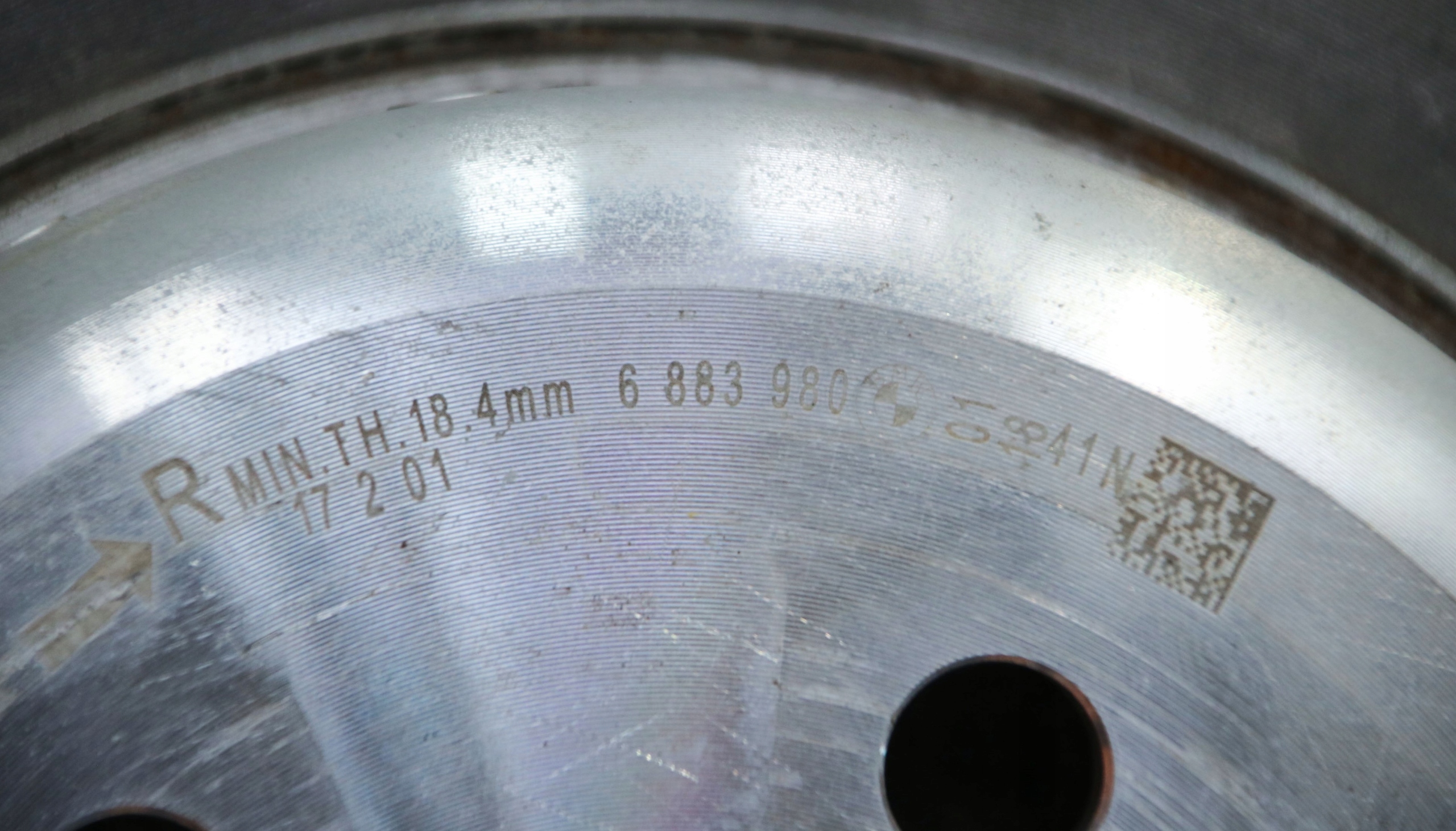 BMW G20 330i discs plates rear part 330x20 6 km !!!
