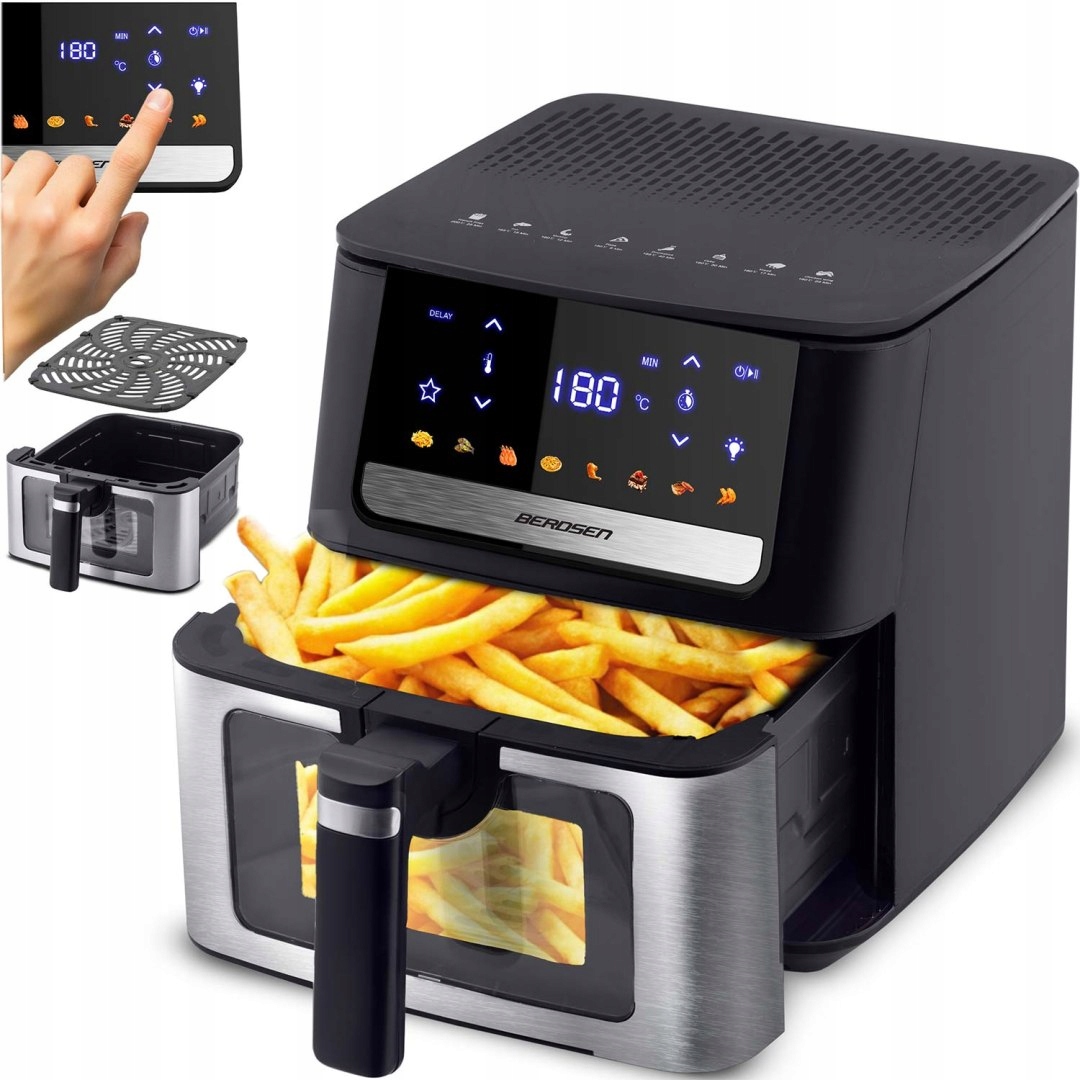 Teplovzdušná fritéza Air fritéza 6,5 l Berdsen 1700 W BD-655 ks