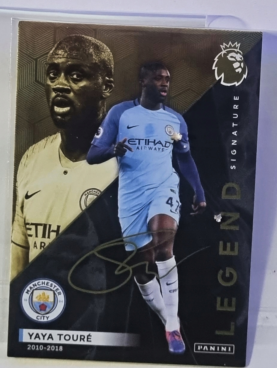 Premier League 2024 Limited Legend Yaya Toure Signature
