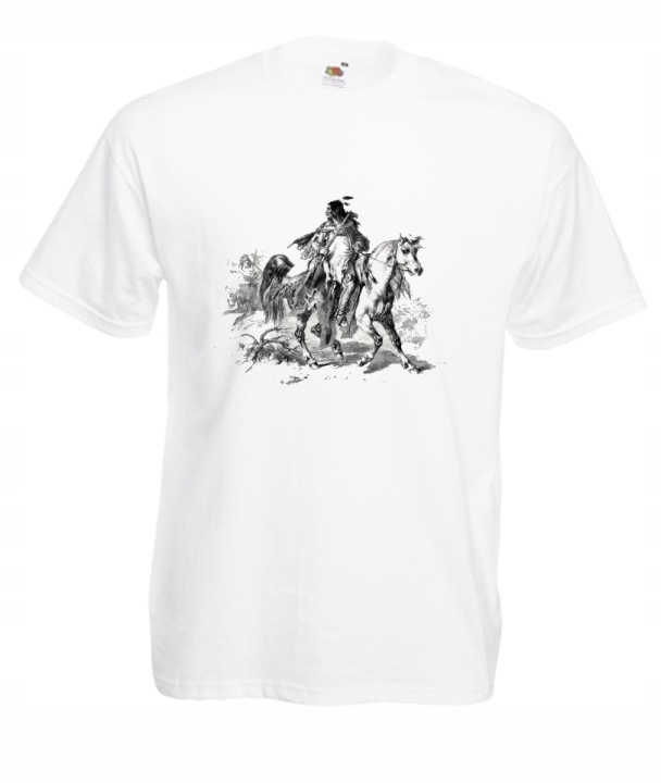 

Koszulki Męskie Grafika Indianin Indianie