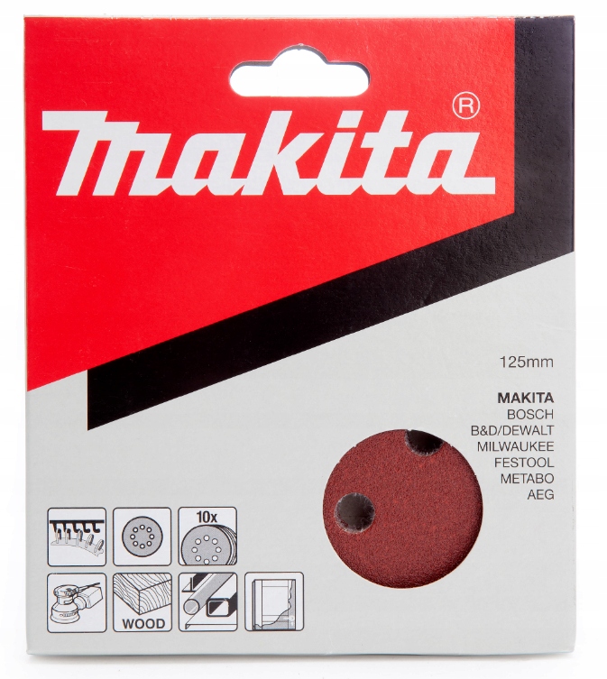 

Makita papier okrągły P-43561 K100 125mm 10szt