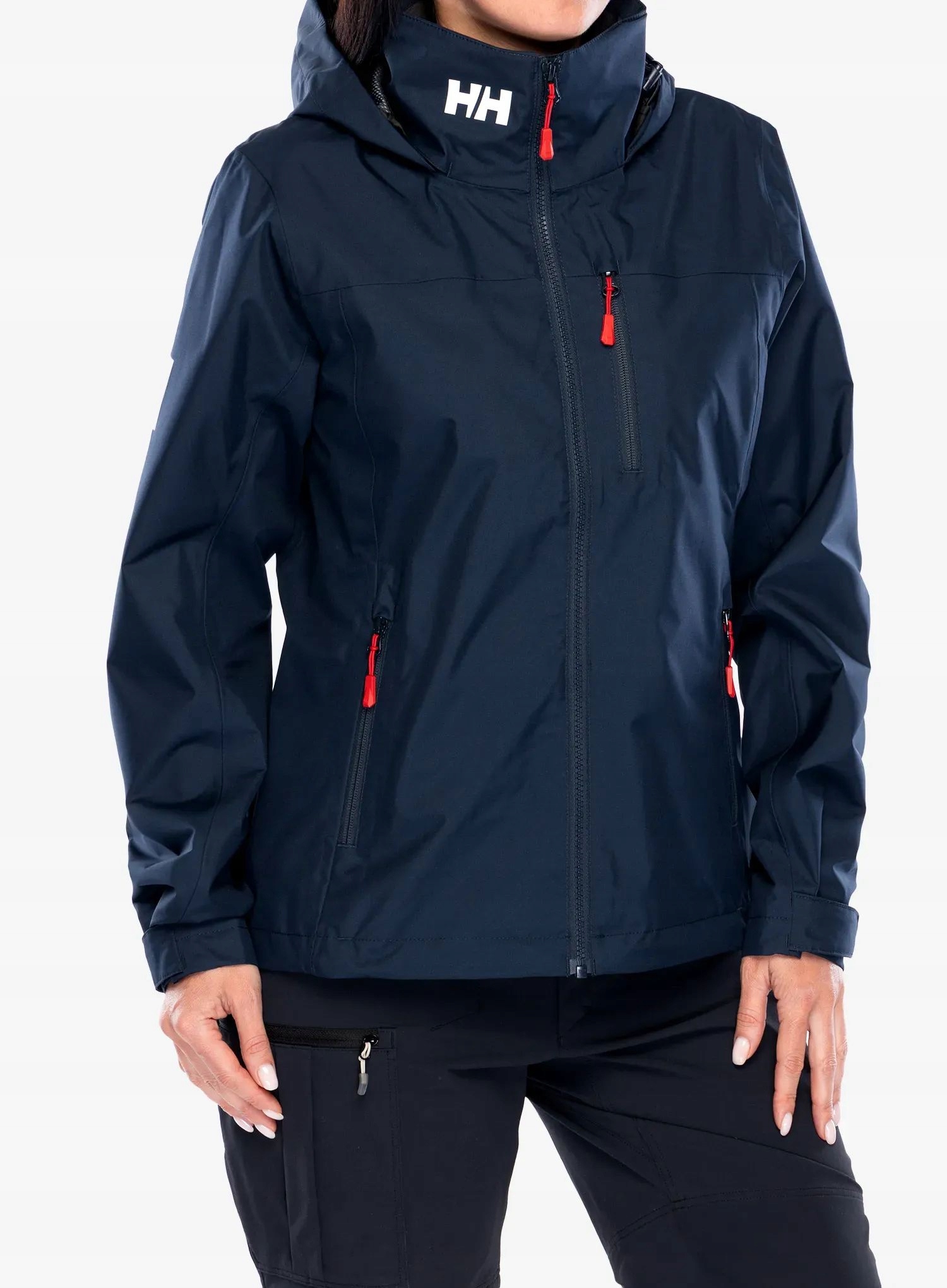 Dámská nepromokavá bunda Helly Hansen Crew Hooded Jacket 2.0 navy S