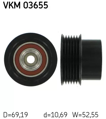 SPRZEGLO ALTERNATORA SKF Producent części SKF