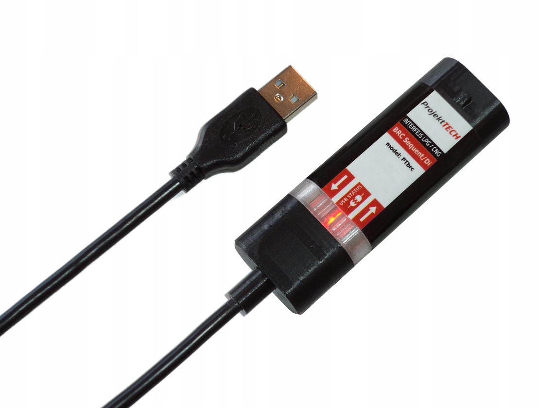 PTbrc Interfejs lpg BRC sequent 24 32 56 MTM Plug and Drive - USB Marka inna
