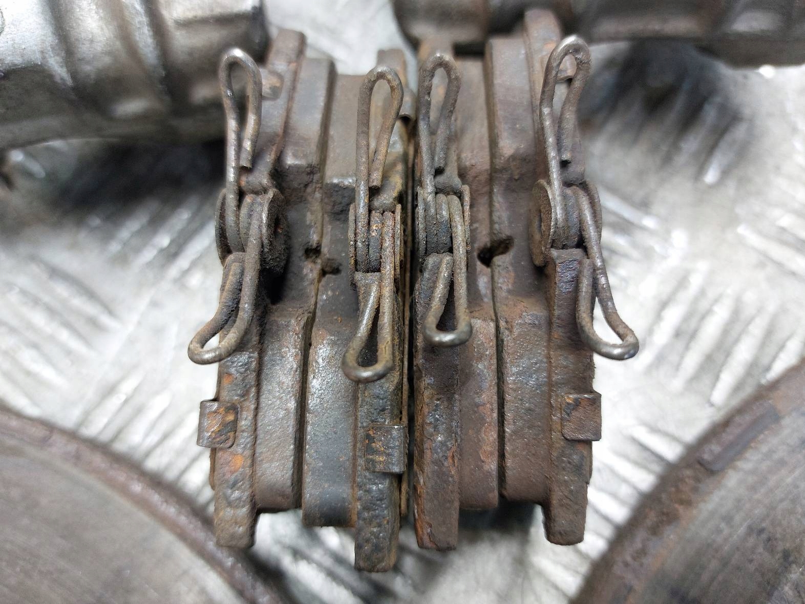 discs brake rear part + plates + calipers AUDI A4 B7 2.0 TDI