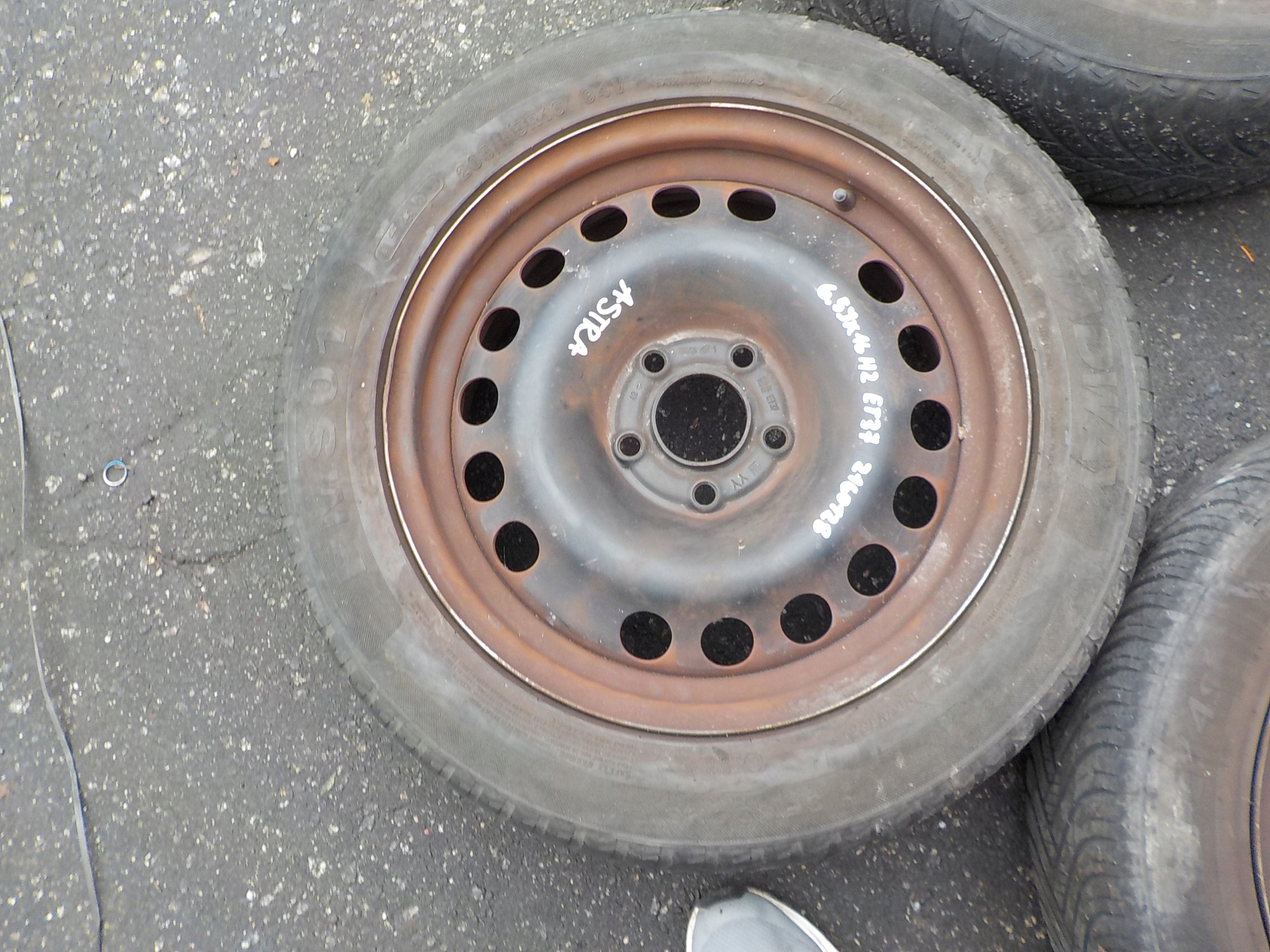 CERCHI Ferro 16'' opel astra H 2007r