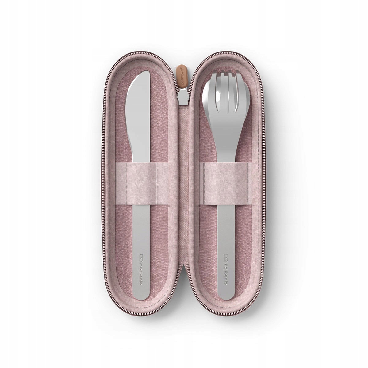 Monbento Slim Nest Trio příbory s sebou V Pouzdru Pink
