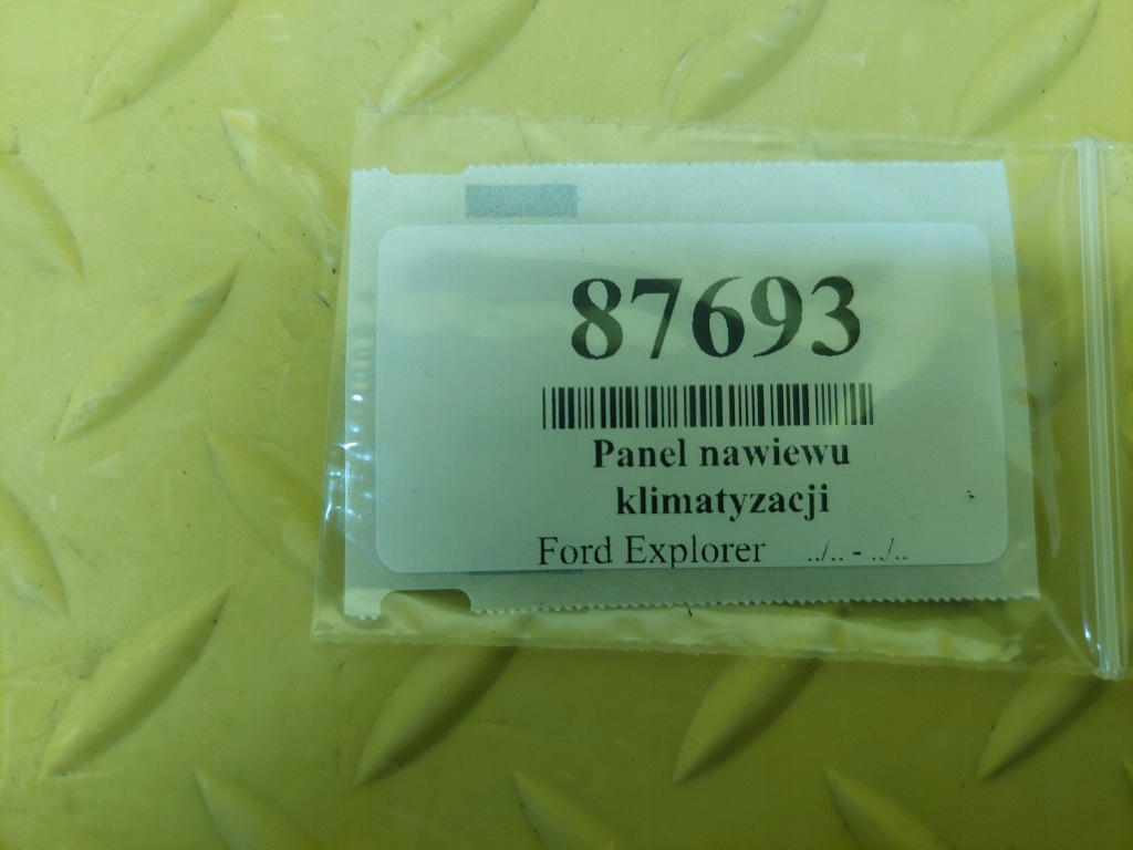 FORD EXPLORER a PANEL klími klimatizaci