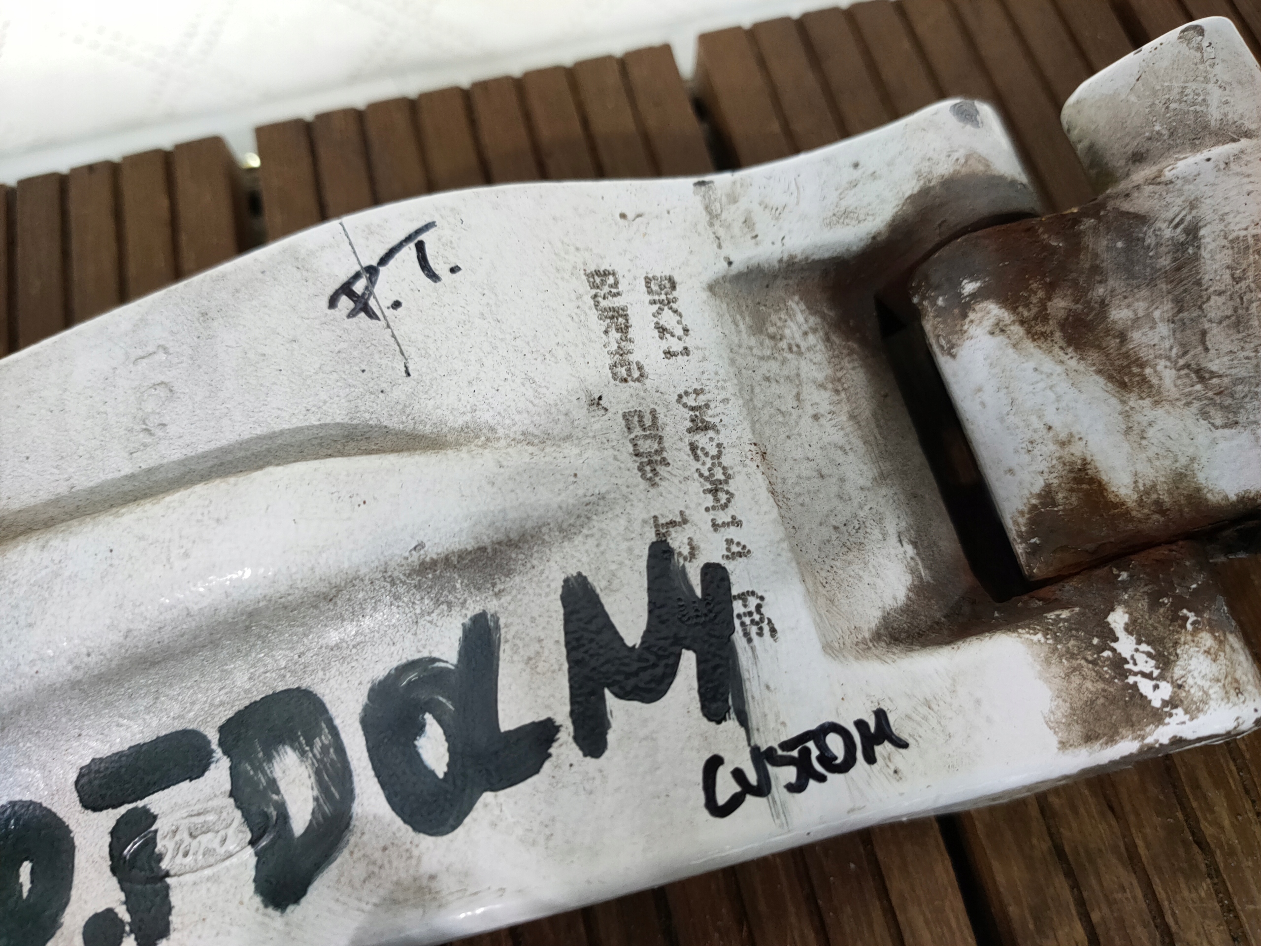 FORD TRANSIT CUSTOM 13-24 hinge door rear right lower DOL OE