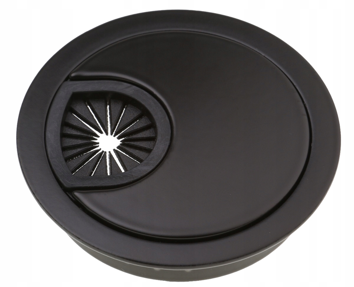 

Przelotka Przepust Kabla Biurko Metalowa Czarny 60