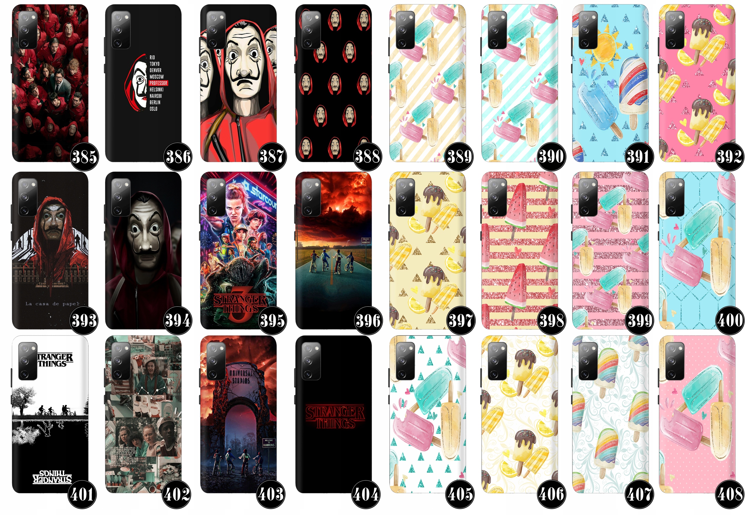 

Etui Samsung A53 5G Lody +tekst