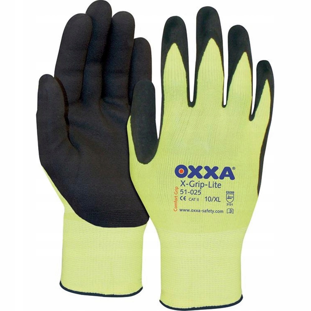 Montážní potažené rukavice Oxxa X-Grip-Lite
