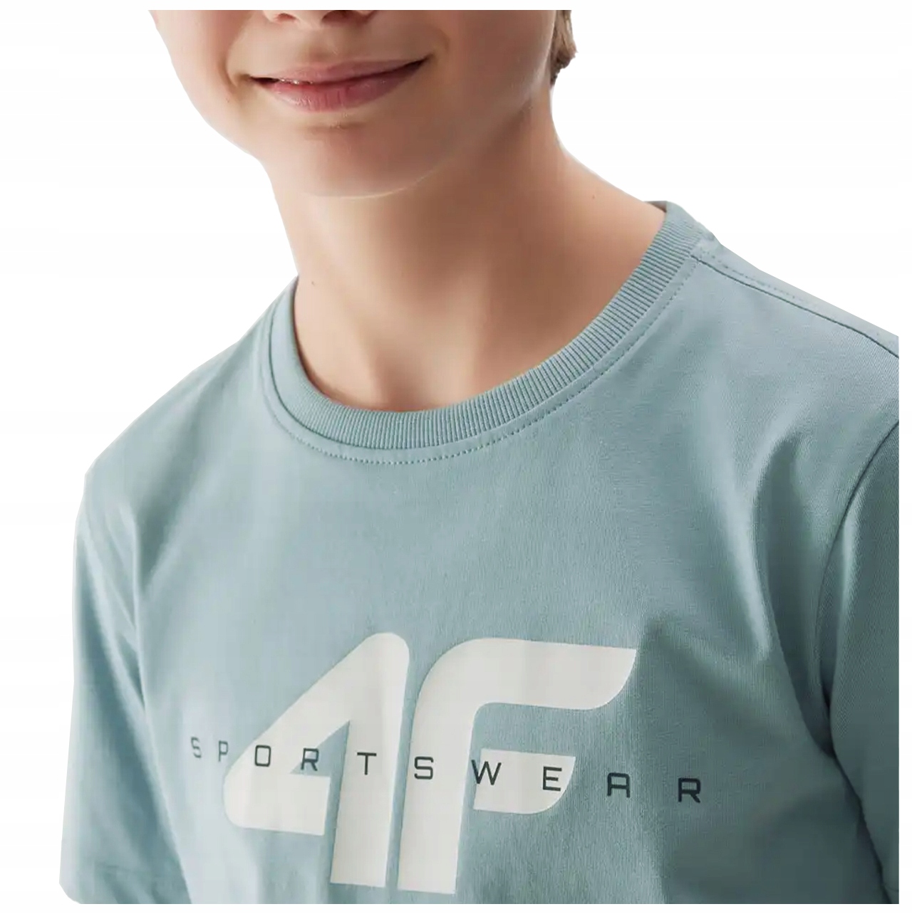 KOSZULKA CHŁOPIĘCA 4F DZIECIĘCA T-SHIRT M1113 BAWEŁNIANA BASIC SPORTOWA 140 Wiek dziecka 6 lat +