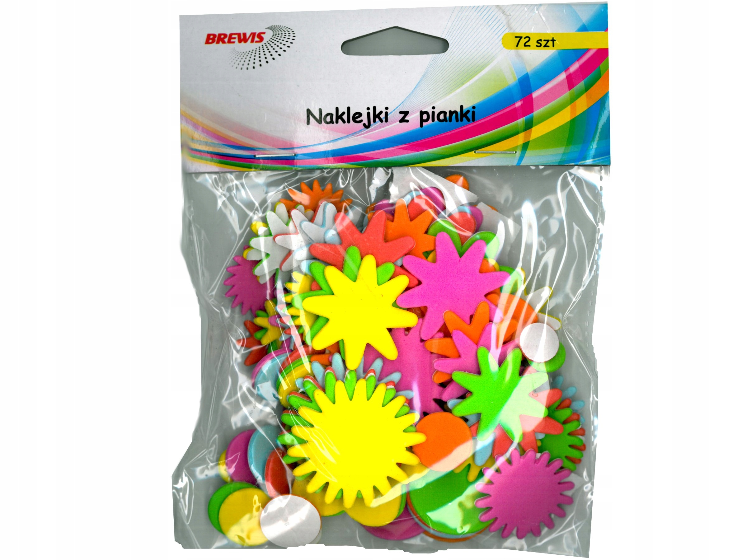 НАКЛЕЙКИ ИЗ ПЕНЫ, ЗВЕЗДЫ И КОЛЕСА PVC02