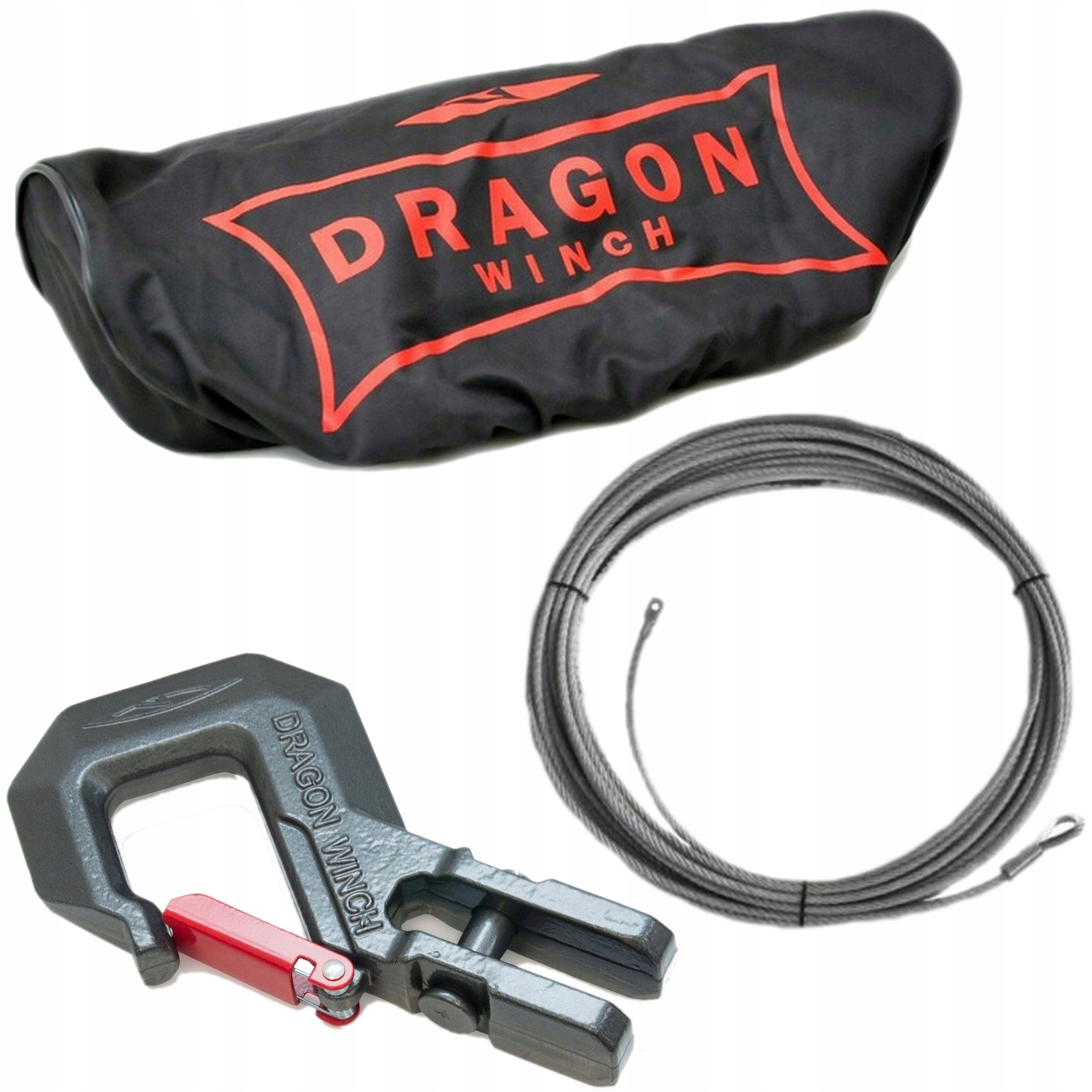 Sada DRAGONmaniaka Lina Obal Háčik 15000-22000lbs Dragon Winch
