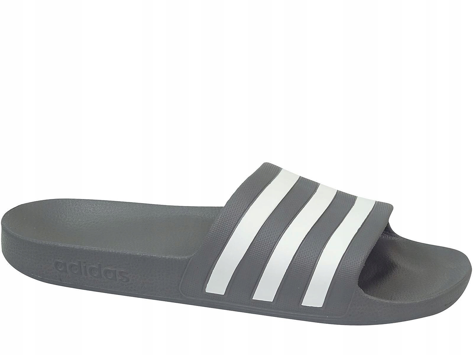 Adidas ADILETTE AQUA F35538 шлепанцы для бассейна пляжные серые