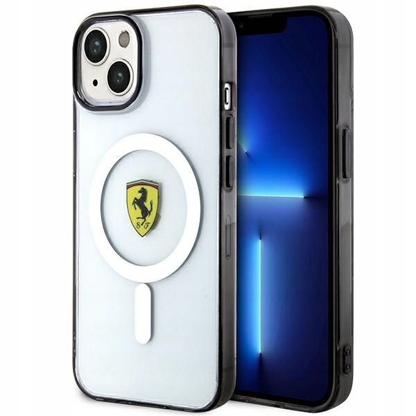Ferrari FEHMP14MURKT iPhone 14 Plus 15 Plus 6.7" przezroczysty/trans