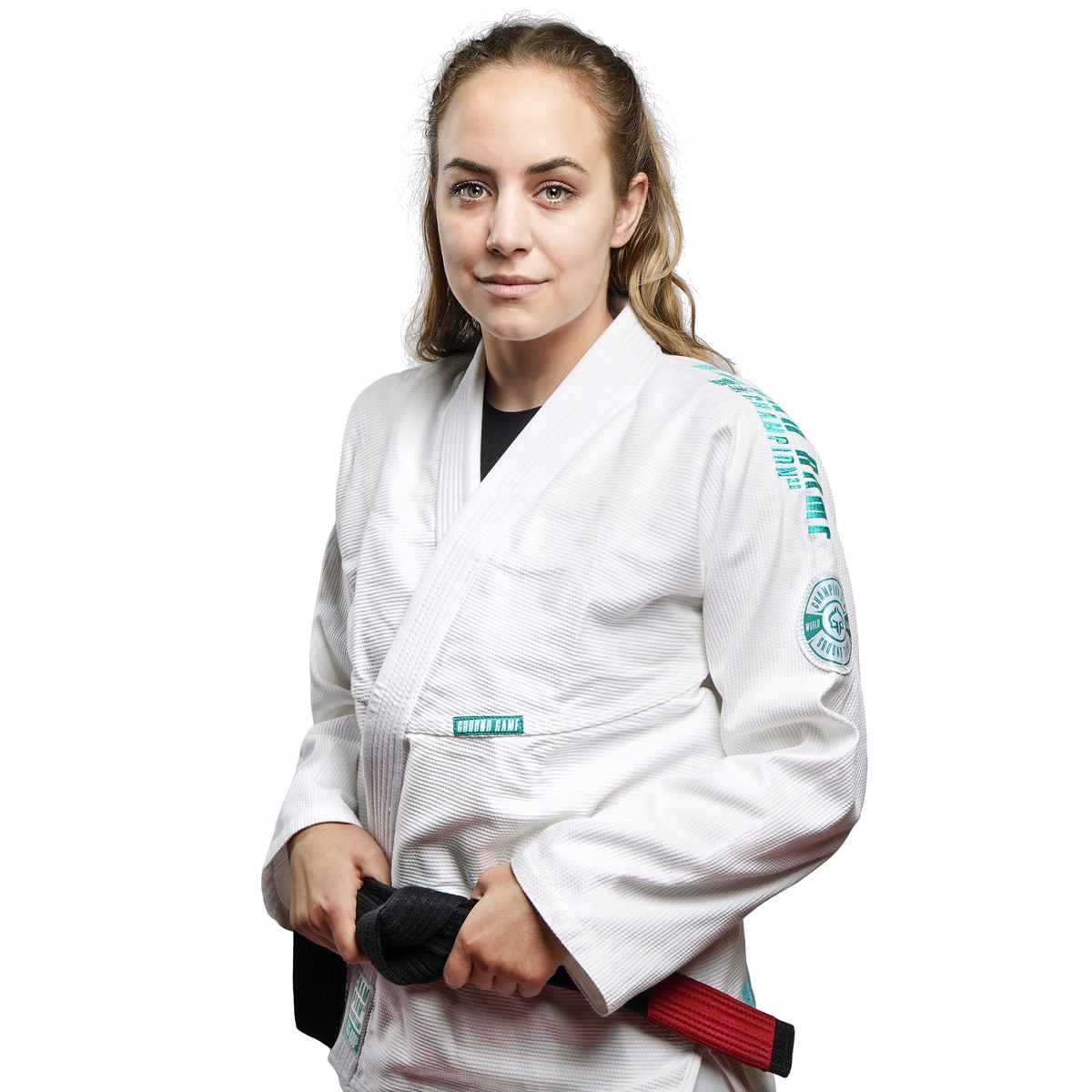 Kimono/gi damskie do Bjj Champion 3.0 Mint (Białe) F1 150cm Ground Game