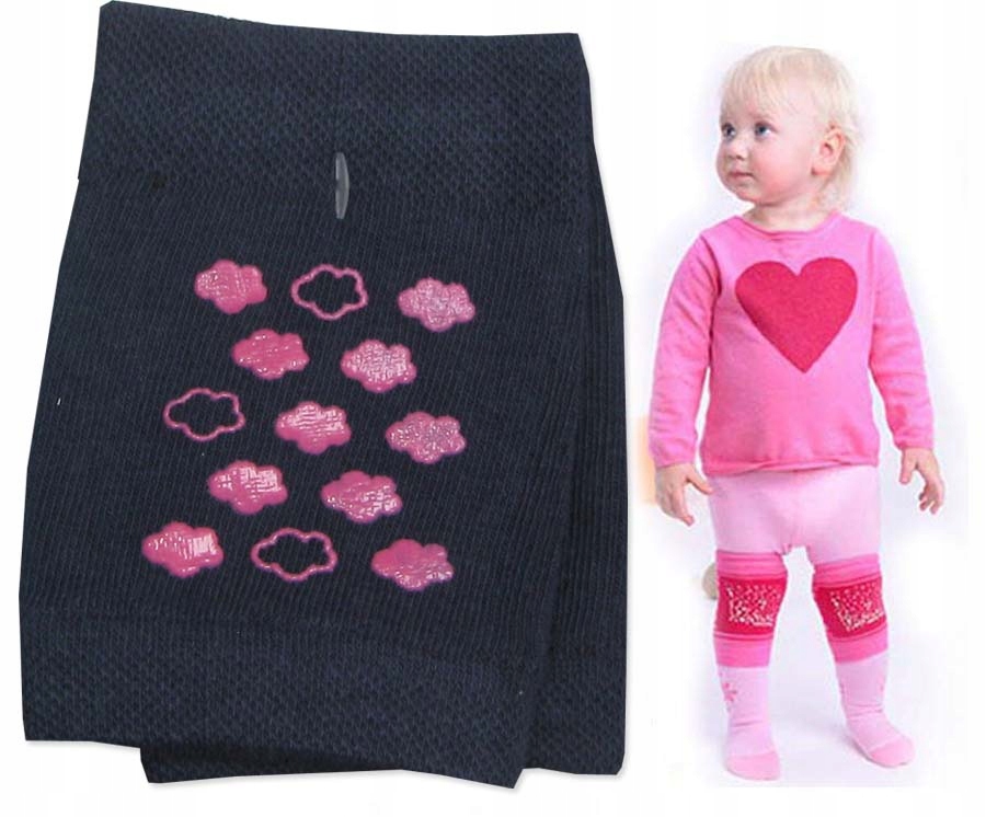 

Nakolanniki ochraniacze półfrotte raczkowanie Abs