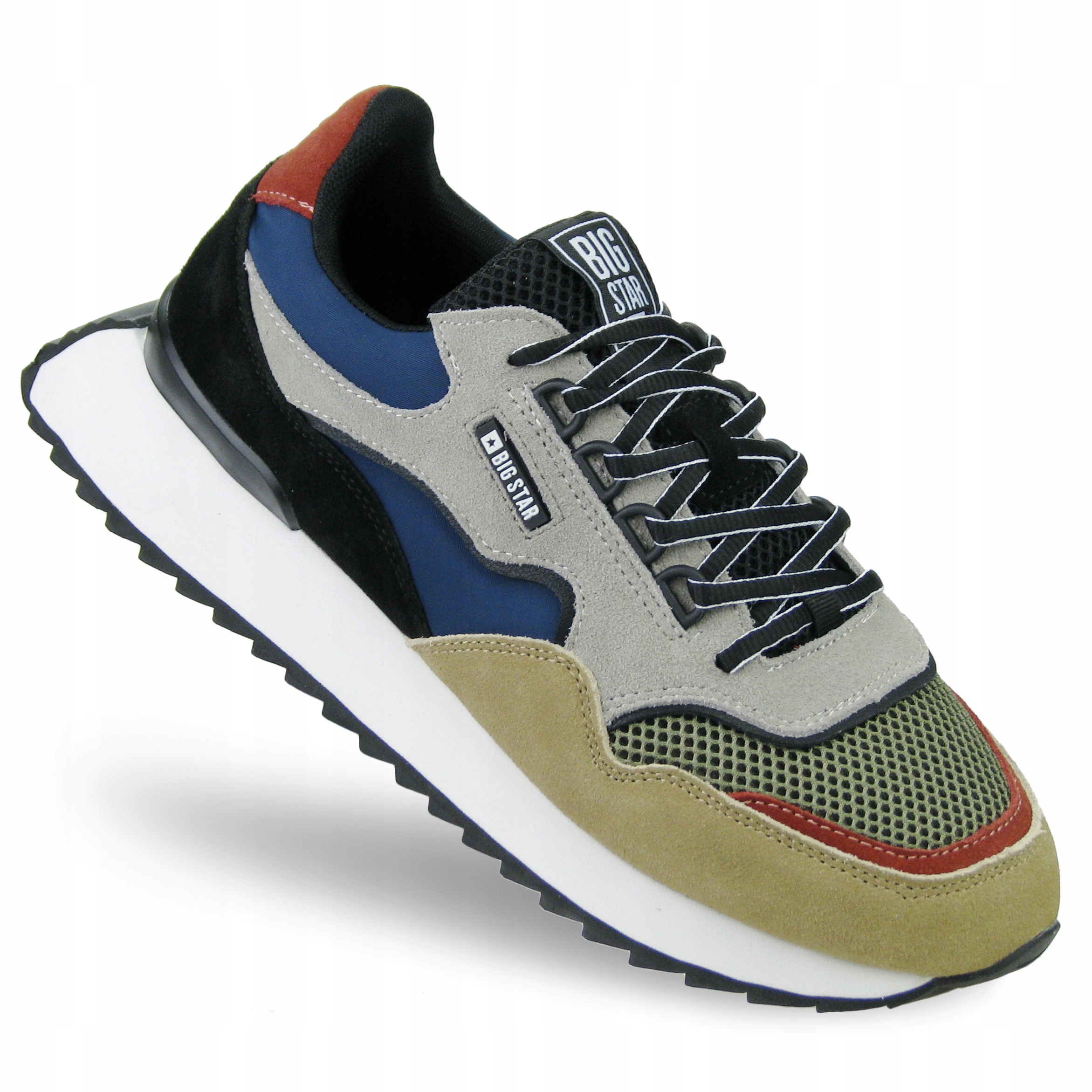 Buty sportowe męskie sneakersy skórzane oddychające Big Star NN174320 43