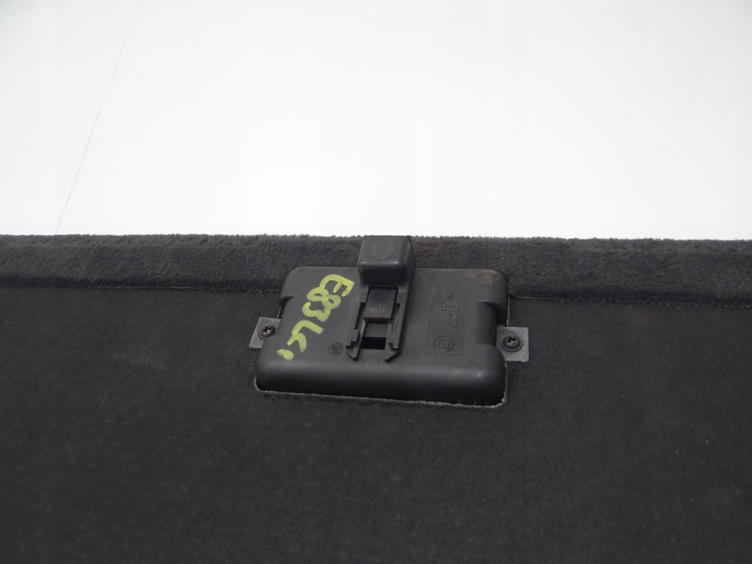 floor mats boot BMW X3 E83 LCI 8120256