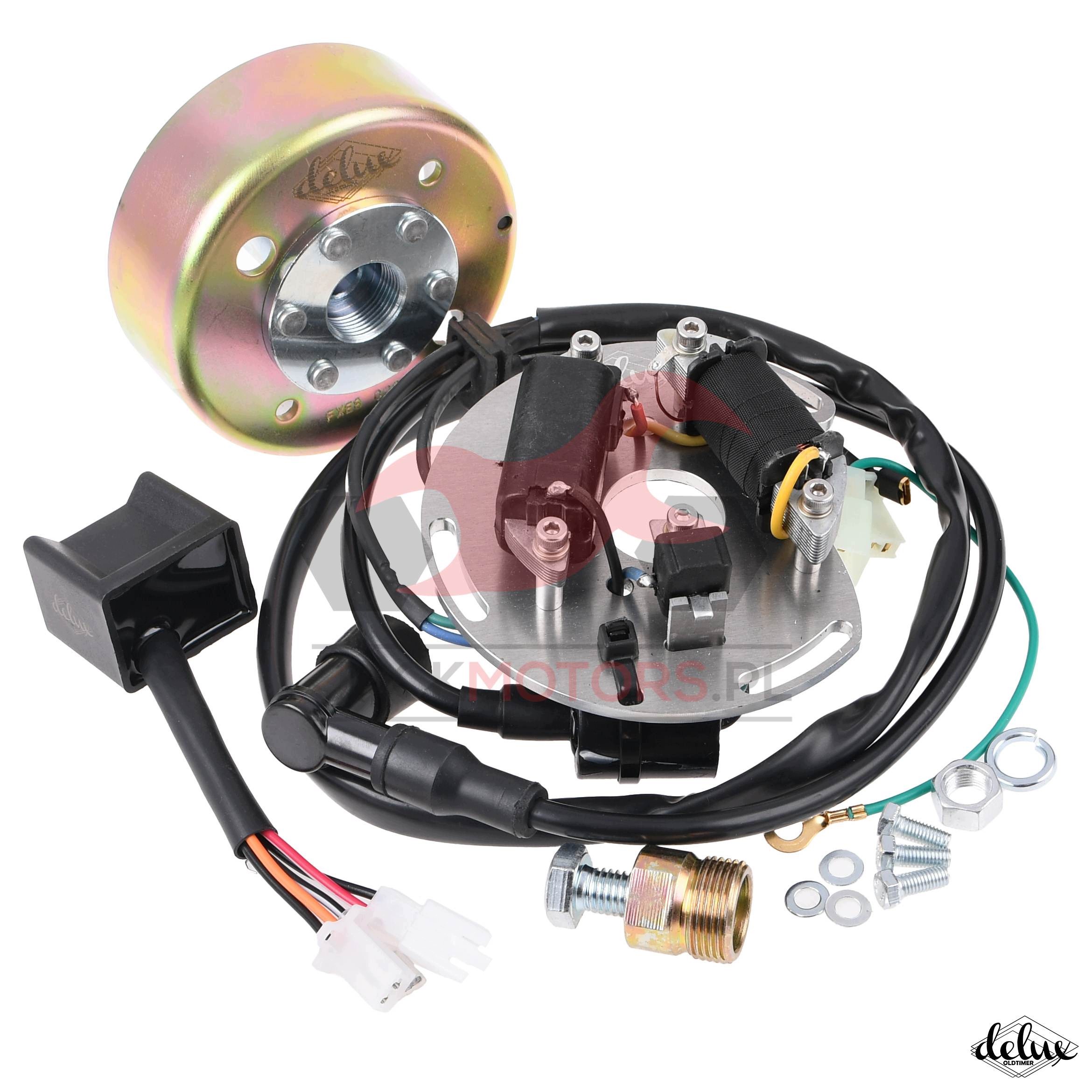 Zapłon bezstykowy cdi 12v romet kpl delux VM2560