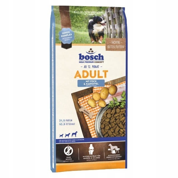 Bosch Adult Fisch & Kartoffel 15kg ryba i ziemniaki