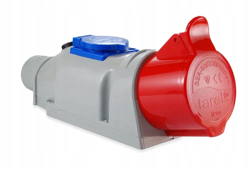 Stacionární sada s zásuvkami 32A/400V 3P+Z a 10A/230V 2P+Z Tarel