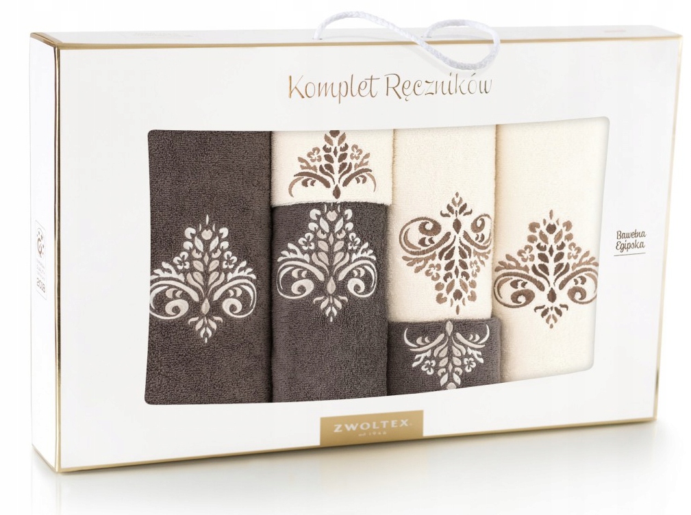 

Zwoltex komplet ręczników 6 Szt. Bawełna Egipska