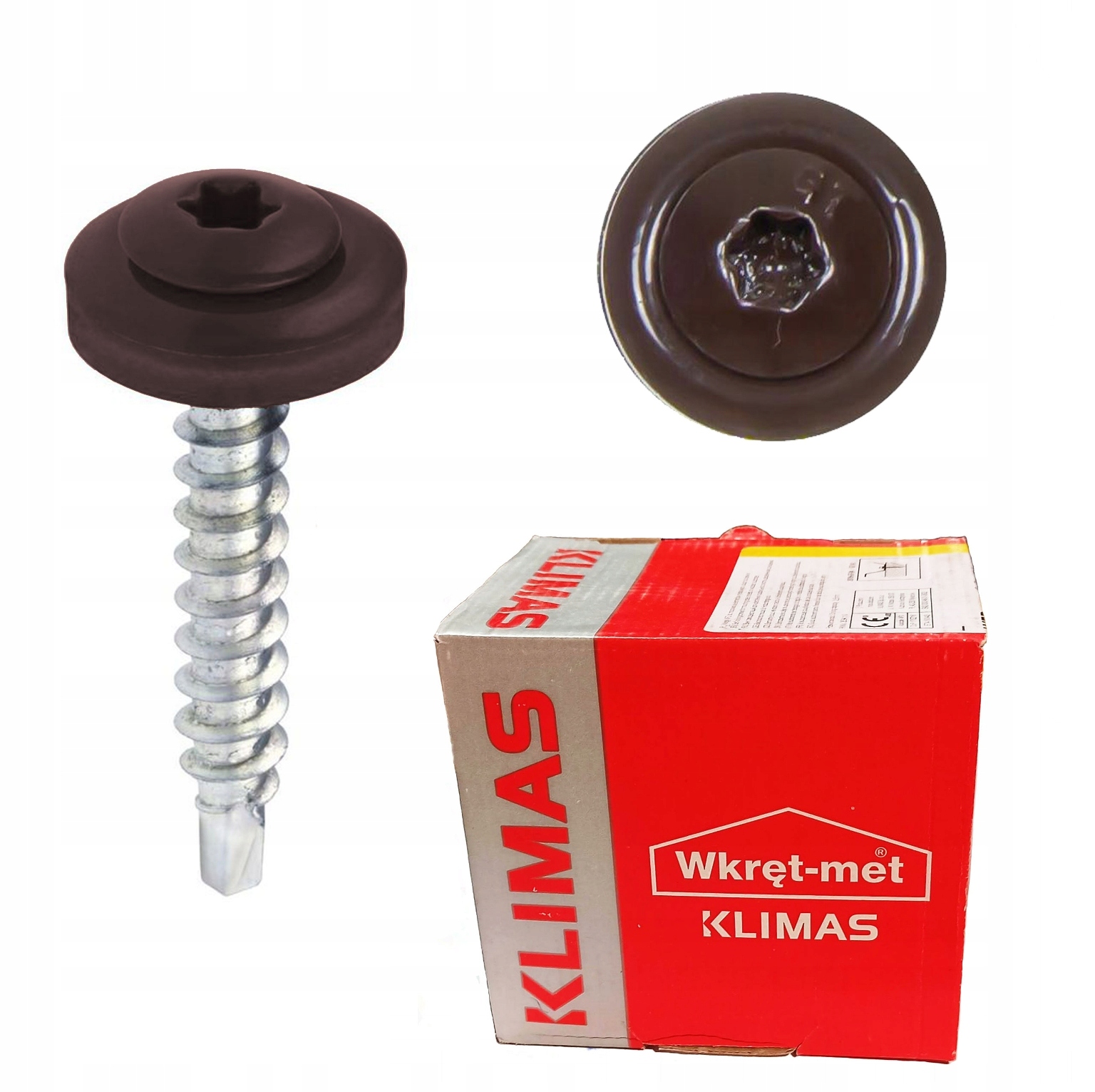 

Wkręty Farmerskie 4,8x35 Ral 8017 Torx Farmery