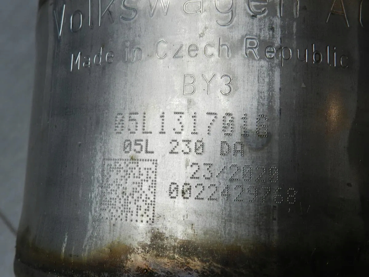 VW PASSAT B8 catalyst 05L131701F 05L131701G