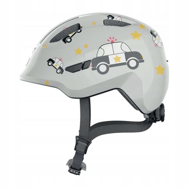 Abus Přilba Smiley 3.0 dětské šedá motiv policie M (50-55 cm)
