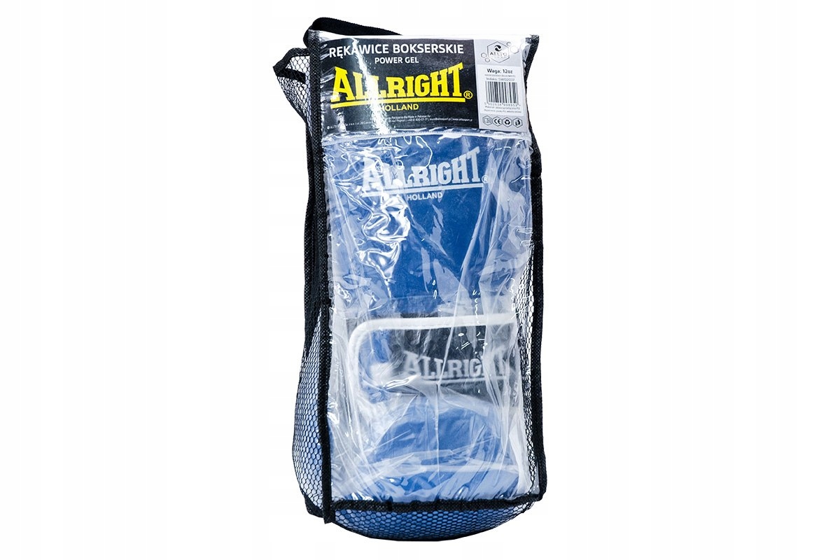 RĘKAWICE BOKSERSKIE SPARINGOWE POWER GEL 12OZ Marka Allright