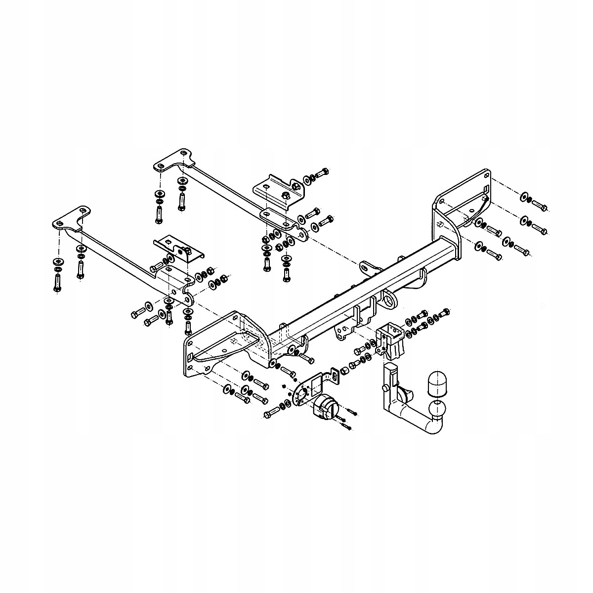 Hak Wypinany do Land Rover Range Rover L405 SUV 13-21 MODUŁ WIĄZKA 13 PIN Producent Steinhof