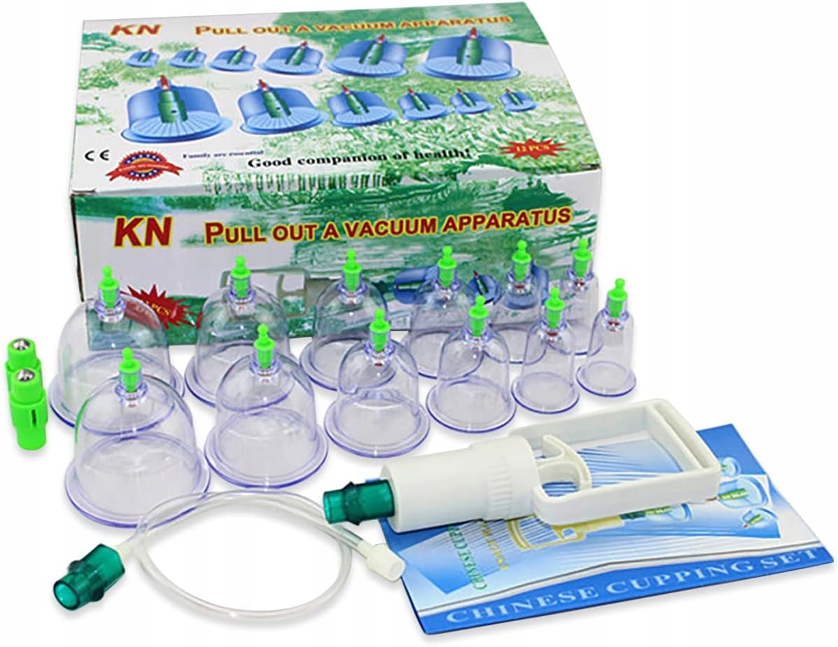 12CUP Bańki Chińskie Masaż Próżniowe Masażu Bańkam