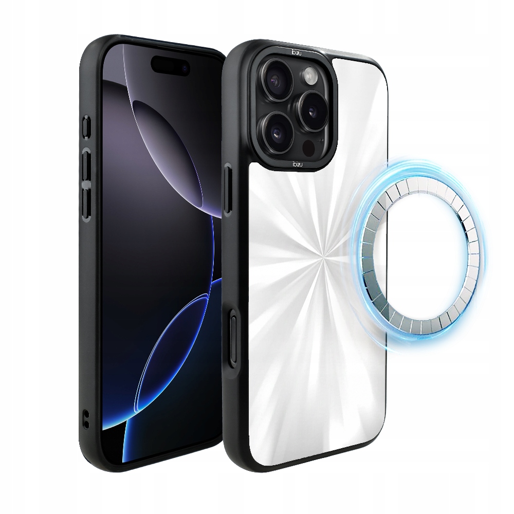 iPhone 16 Pro Ibizu DropGuard matné Pouzdro s MagSafe, perleťové