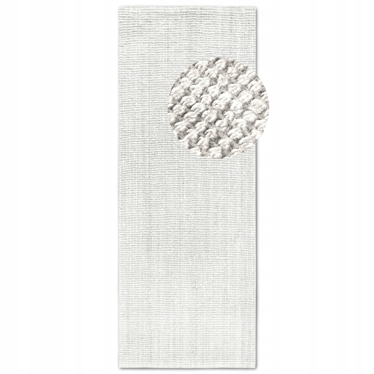 Behúň do obývačky-izby 80x200 cm, prírodná krémová farba