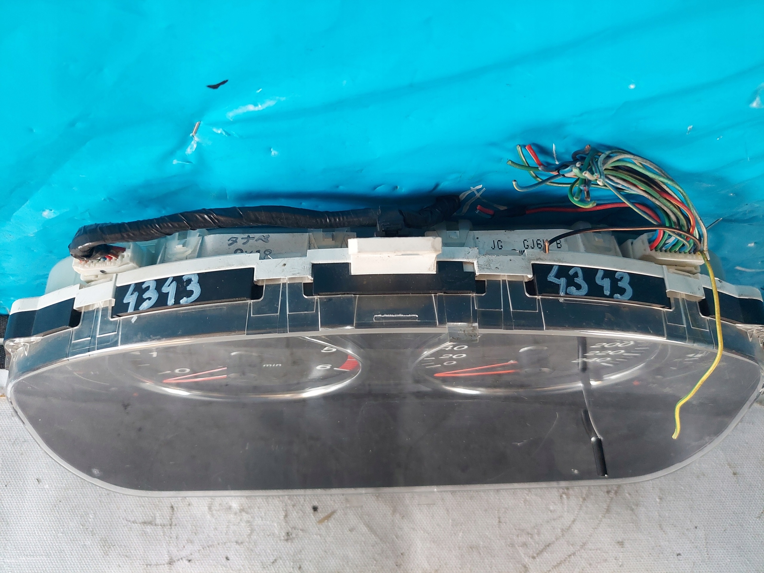 dials clock MAZDA 6 GG 2.0 TD GJ6W