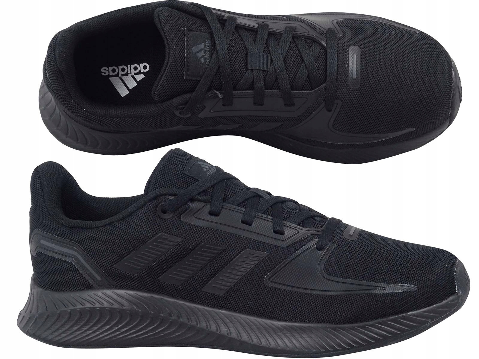 

Adidas Runfalcon FY9494 Lekkie Czarne Do Biegania