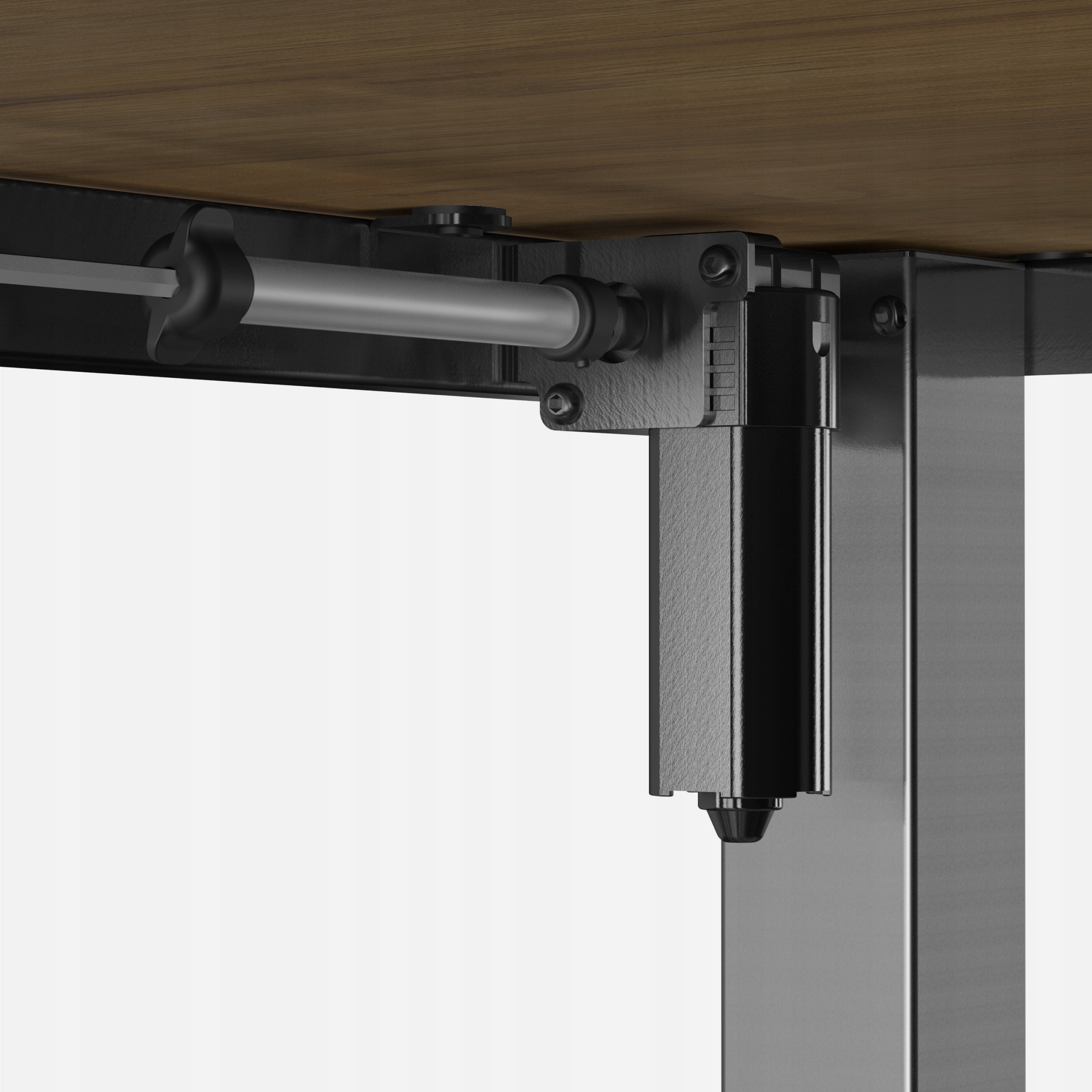 Biurko Elektryczne Z REGULACJĄ WYSOKOŚCI Mark Adler Leader 7.0 PANEL LED Wysokość mebla 118 cm