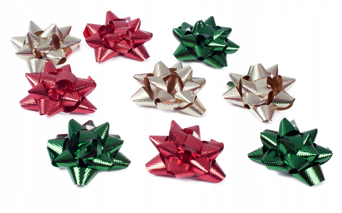 

Kokardki samoprzylepne Rozetki na prezenty mix 9x