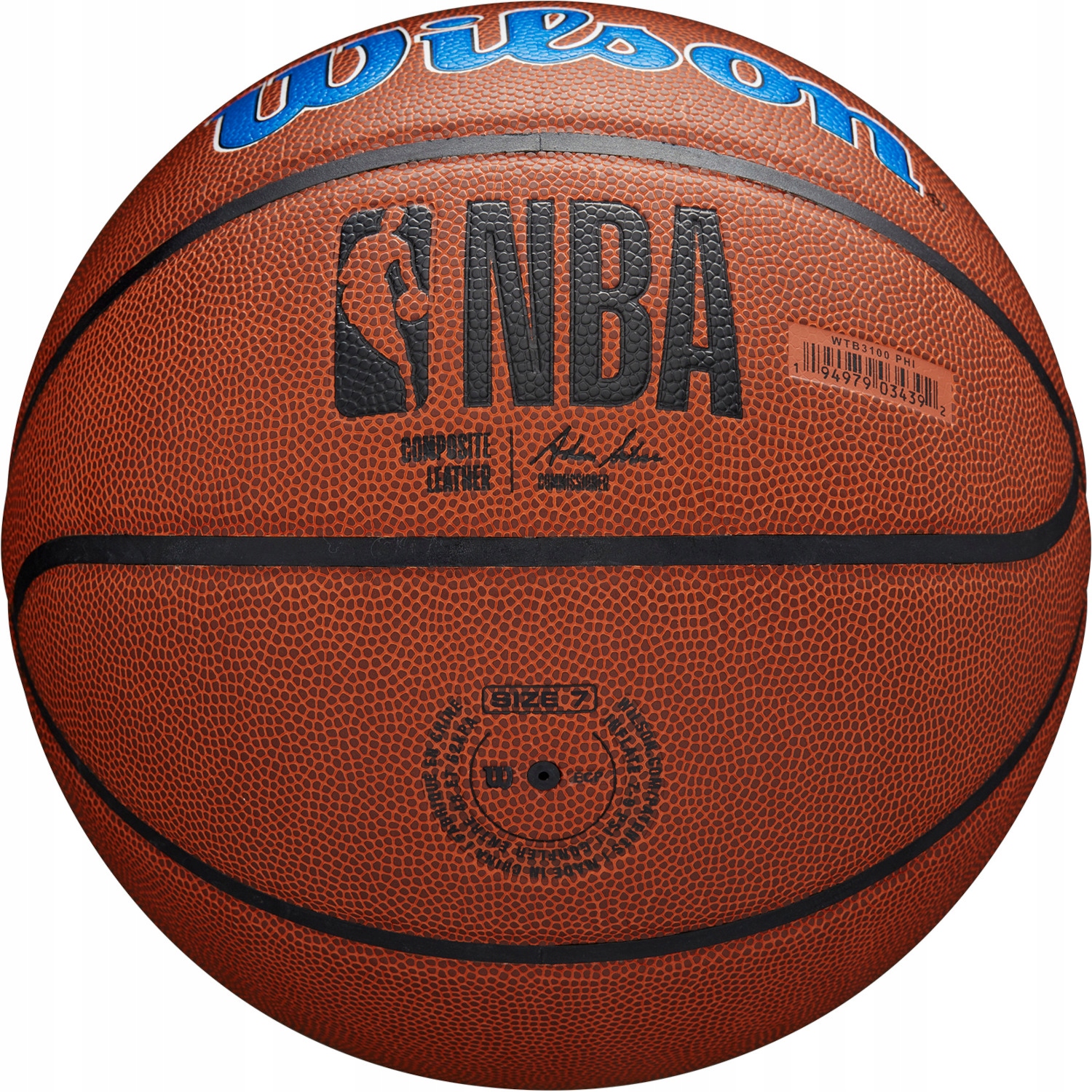 WILSON PHILADELPHIA 76ers NBA PIŁKA DO KOSZYKÓWKI Rozmiar 7