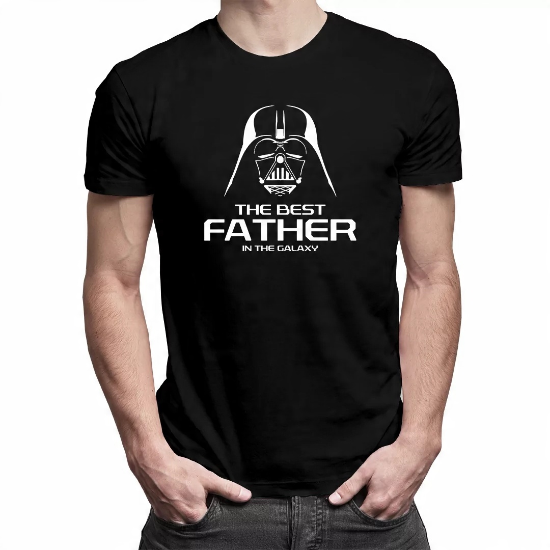 

The best father in the galaxy - koszulka dla taty