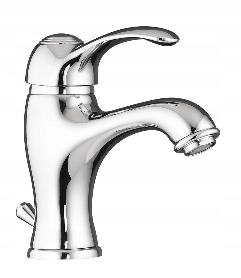 Kirké stojanková umývadlová batéria s výtokom, chróm (KI02C) /sm/