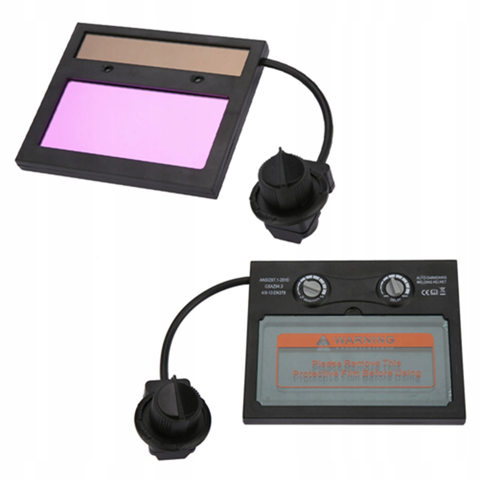 SOCZEWKA PRZYŁBICY SPAWALNICZEJ SAMOŚCIEMNIAJĄCE Stan opakowania oryginalne