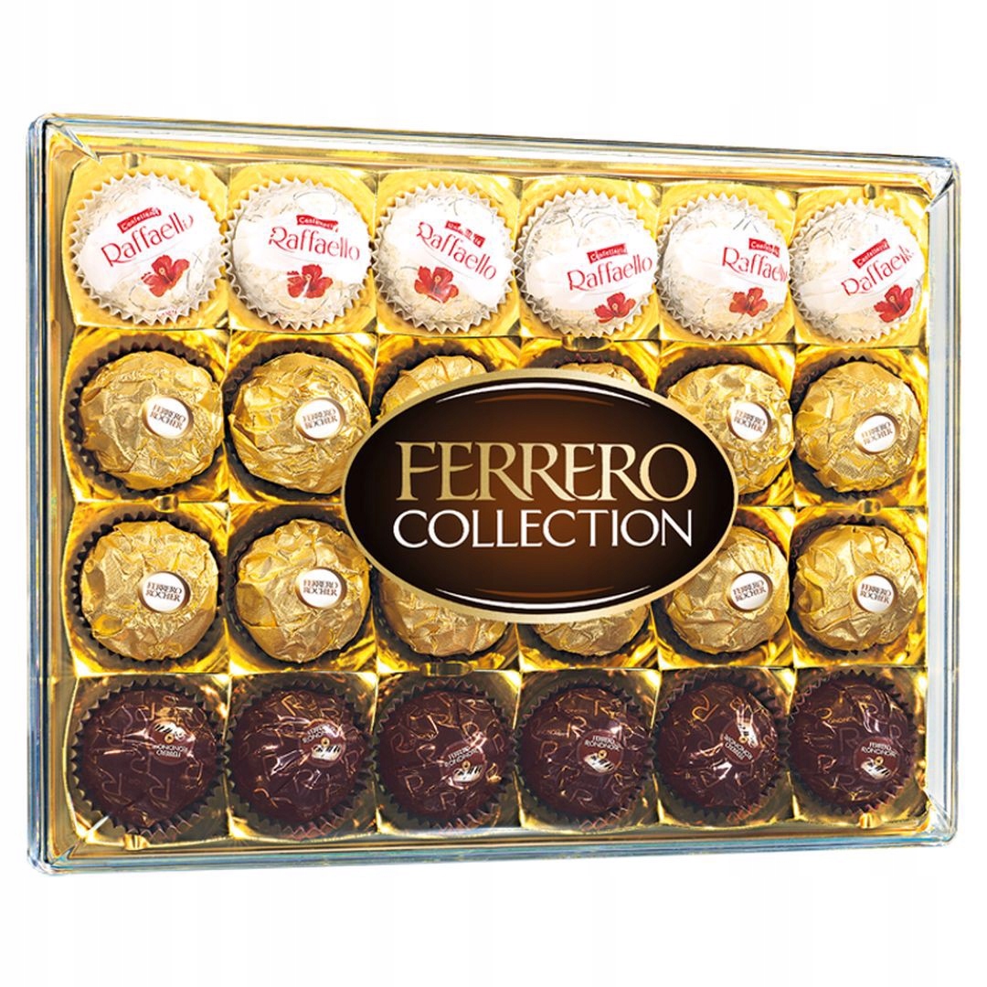 Levně Ferrero Collection Sada Ferrero Rondnoir Ferrero Rocher a Raffaello 269 g