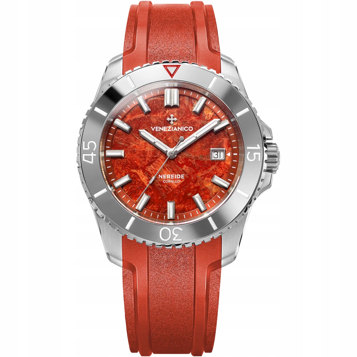 Pánské Hodinky Venezianico 4521546 červený pásek
